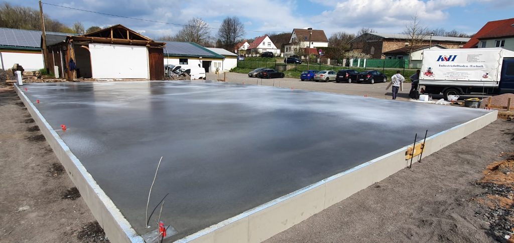 Geschützte Betonoberfläche