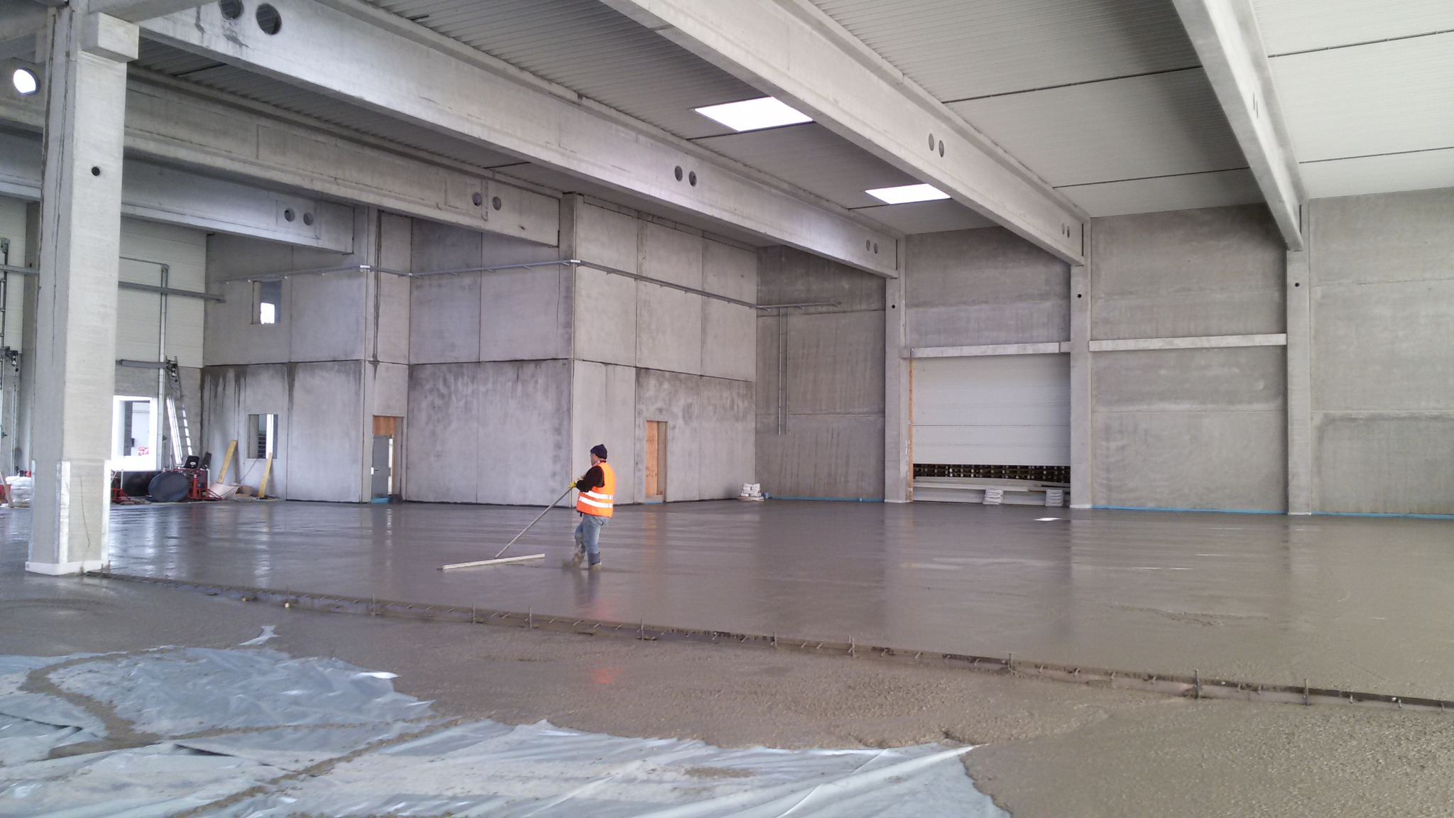 Stahlfaserbeton – belastbare Betonfläche